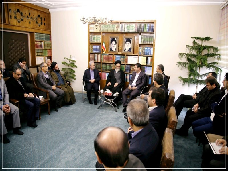 گزارش تصویری دیدار وزیر صمت با نماینده ولی فقیه در آذربایجان شرقی