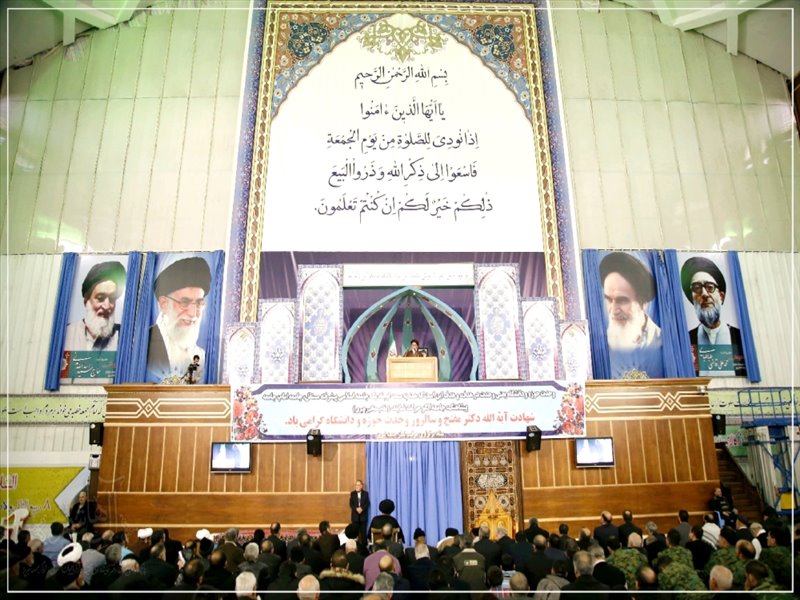 تصاویر نماز جمعه عبادی سیاسی تبریز