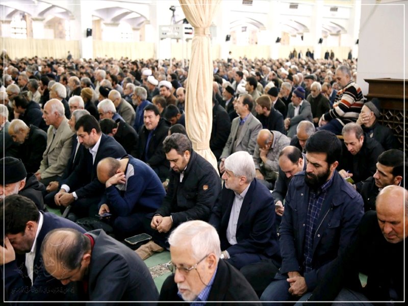 تصاویر نماز جمعه عبادی سیاسی تبریز