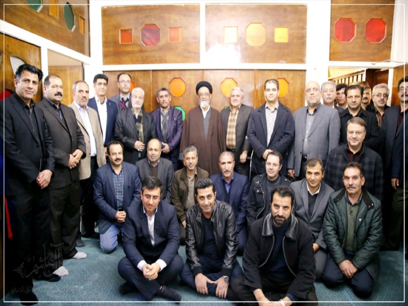 دیدار کارکنان سازمان راهداری با امام جمعه تبریز