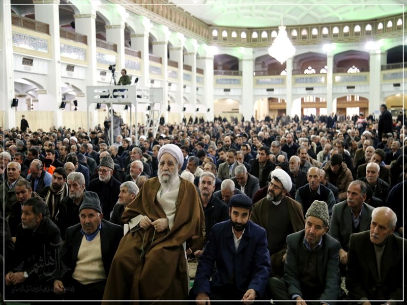 نماز جمعه تبریز به روایت تصویر