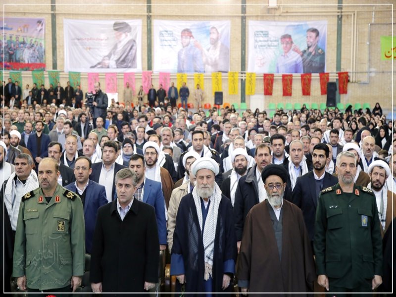 یادواره شهدای منطقه ارسباران در شهرستان اهر
