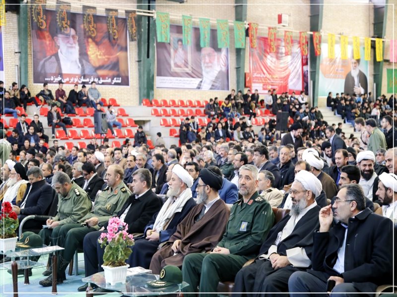 یادواره شهدای منطقه ارسباران در شهرستان اهر