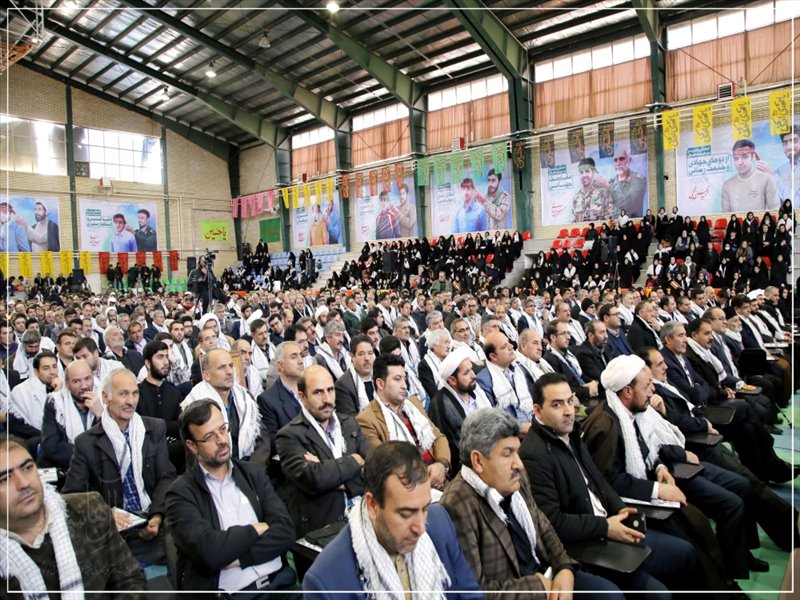 یادواره شهدای منطقه ارسباران در شهرستان اهر