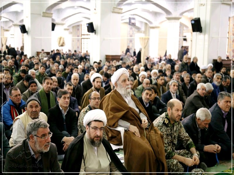 تصاویر نماز جمعه عبادی سیاسی تبریز