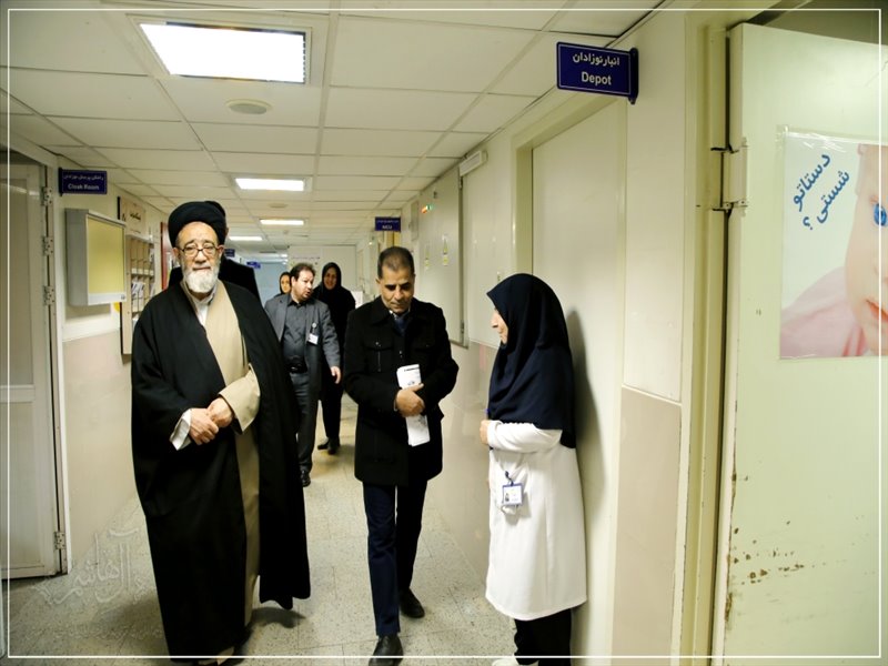 بازدید از بیمارستان کودکان تبریز «به مناسبت هفته پرستار»