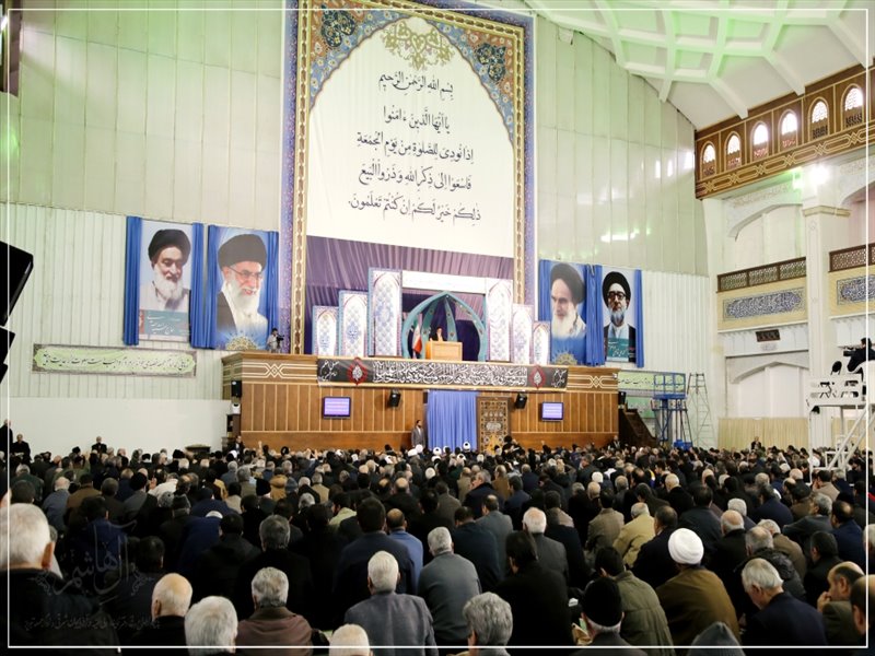 تصاویر نمازجمعه عبادی سیاسی تبریز