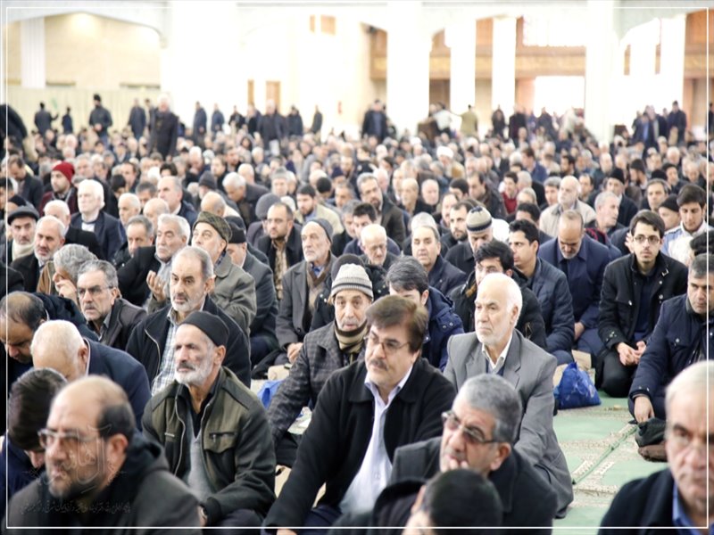 تصاویر نمازجمعه عبادی سیاسی تبریز