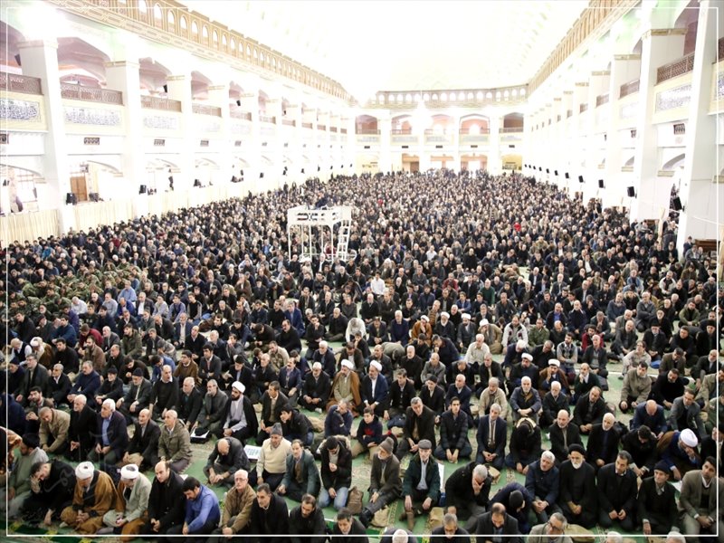 تصاویر نمازجمعه عبادی سیاسی تبریز