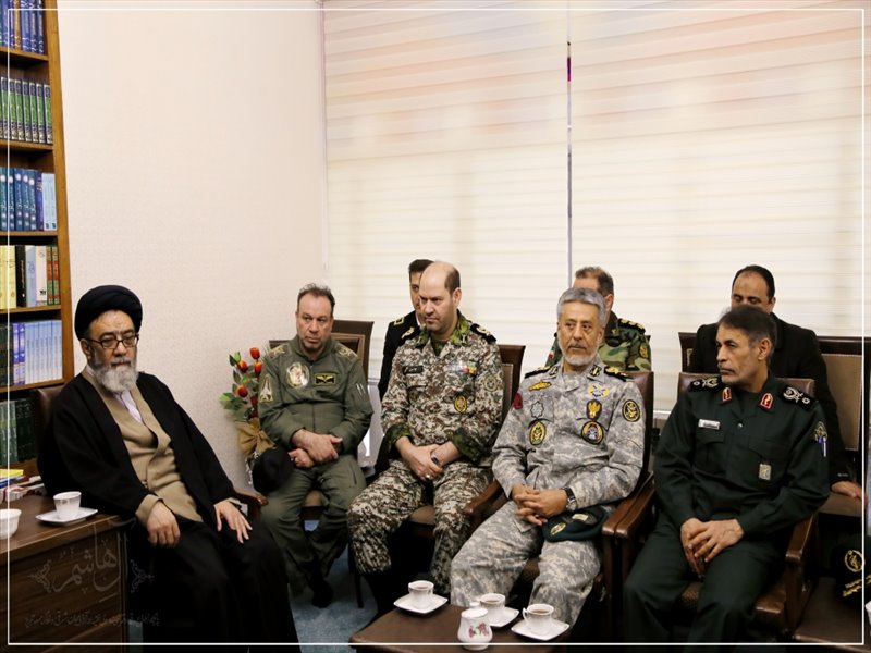 دیدار معاون هماهنگ‌ کننده ارتش جمهوری اسلامی ایران