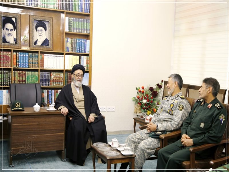 دیدار معاون هماهنگ‌ کننده ارتش جمهوری اسلامی ایران