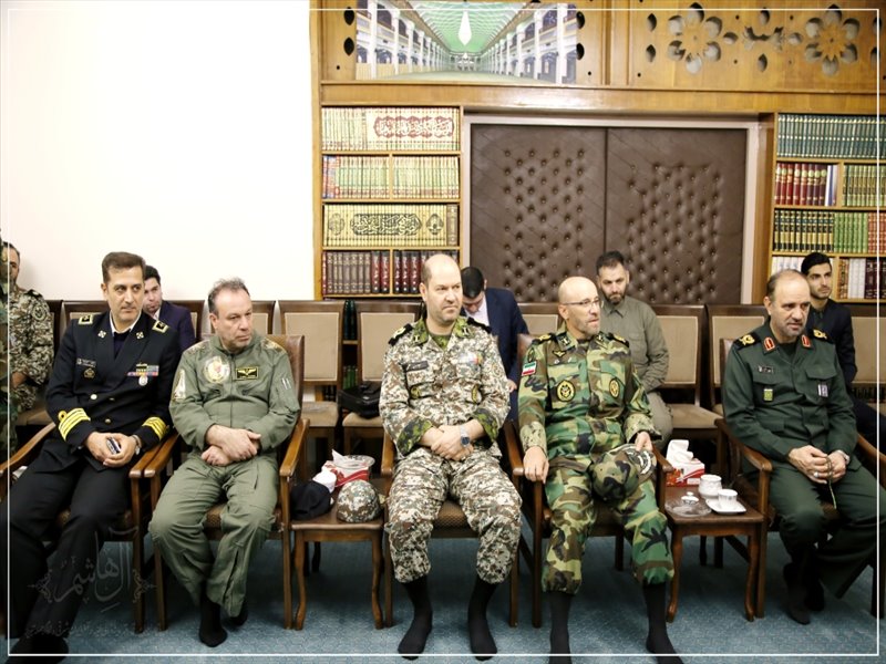 دیدار معاون هماهنگ‌ کننده ارتش جمهوری اسلامی ایران