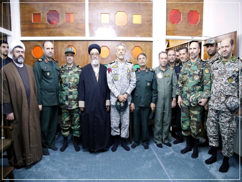 دیدار معاون هماهنگ‌ کننده ارتش جمهوری اسلامی ایران