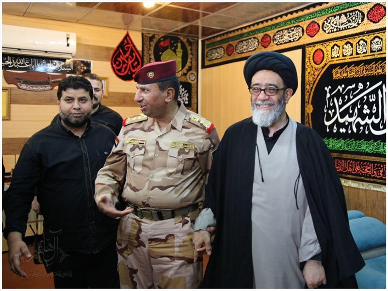 بازدید حجت الاسلام‌ والمسلمین آل هاشم از مرز شلمچه