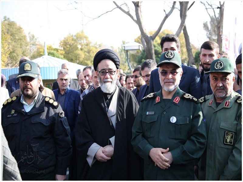 مراسم تشییع پیکر مطهر شهید فرهنگی والا در تبریز