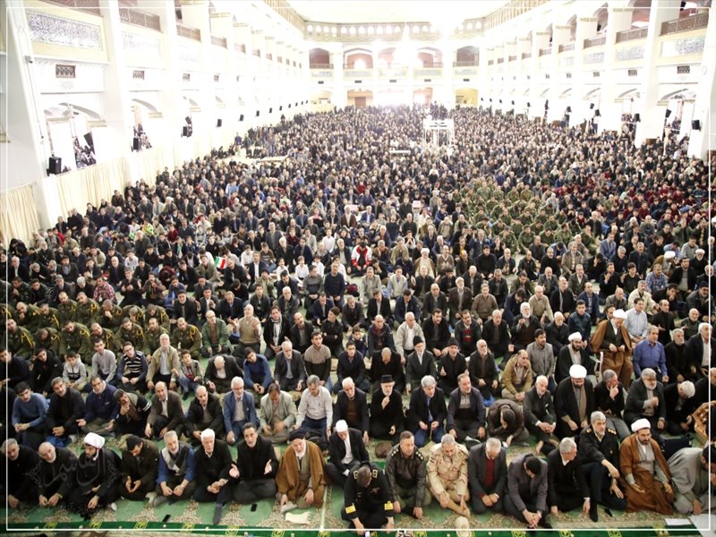تصاویر نمازجمعه تبریز 12 بهمن 97