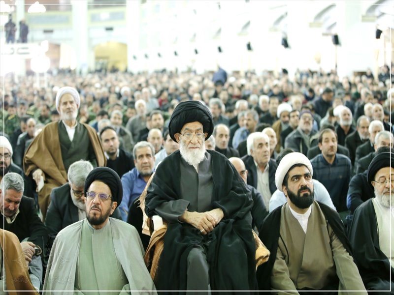 تصاویر نمازجمعه تبریز 12 بهمن 97