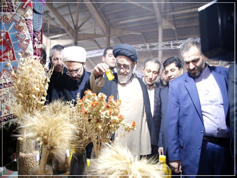 افتتاح نمایشگاه دستاوردهای چهل ساله در بخش کشاورزی
