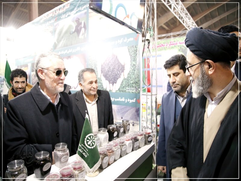 افتتاح نمایشگاه دستاوردهای چهل ساله در بخش کشاورزی