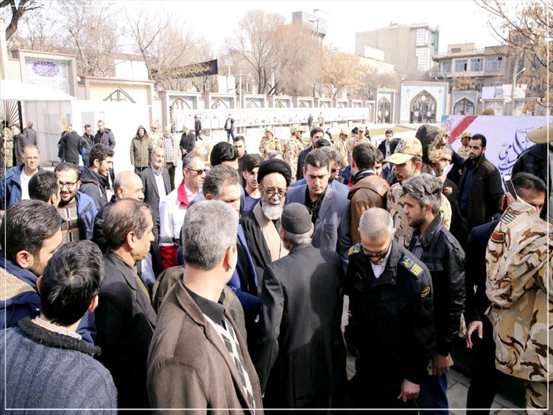 تصاویر 19 بهمن؛ نماز جمعه تبریز