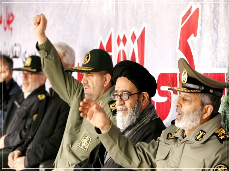 تصاویر حضور باشکوه مردم غیور تبریز در راهپیمایی 22 بهمن 97