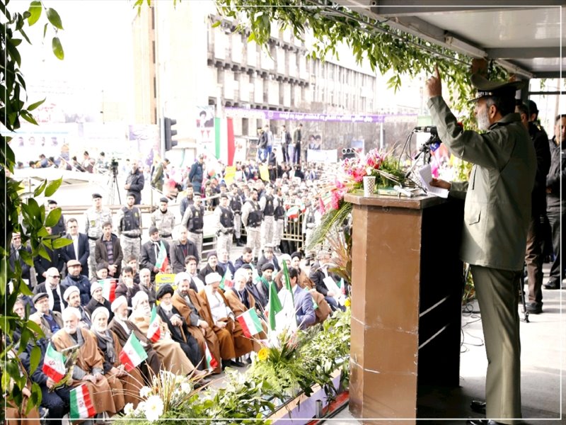 تصاویر حضور باشکوه مردم غیور تبریز در راهپیمایی 22 بهمن 97