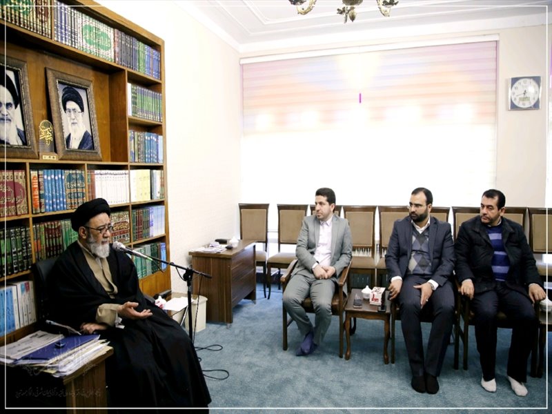 دیدار رئیس سازمان تبلیغات اسلامی با امام جمعه تبریز