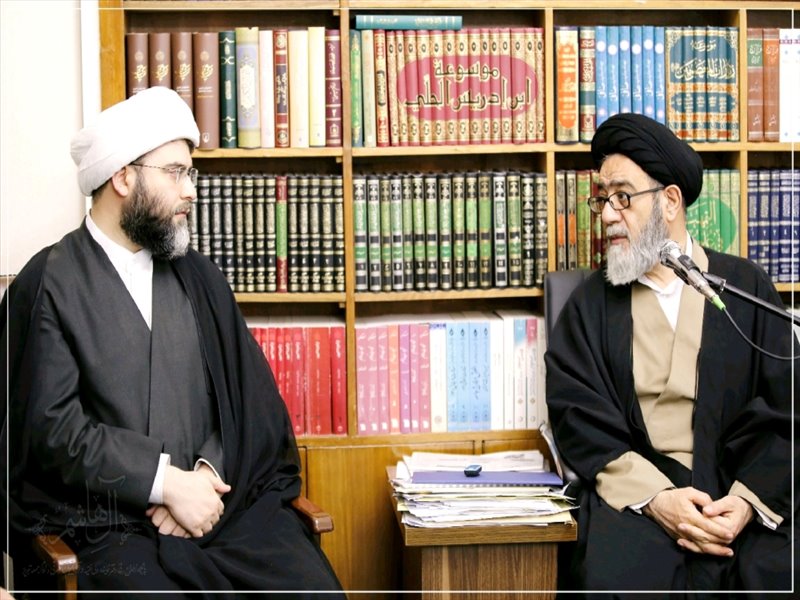 دیدار رئیس سازمان تبلیغات اسلامی با امام جمعه تبریز