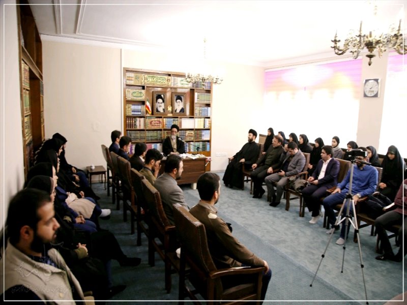 دیدار دانشجویان دانشگاه هنر اسلامی تبریز