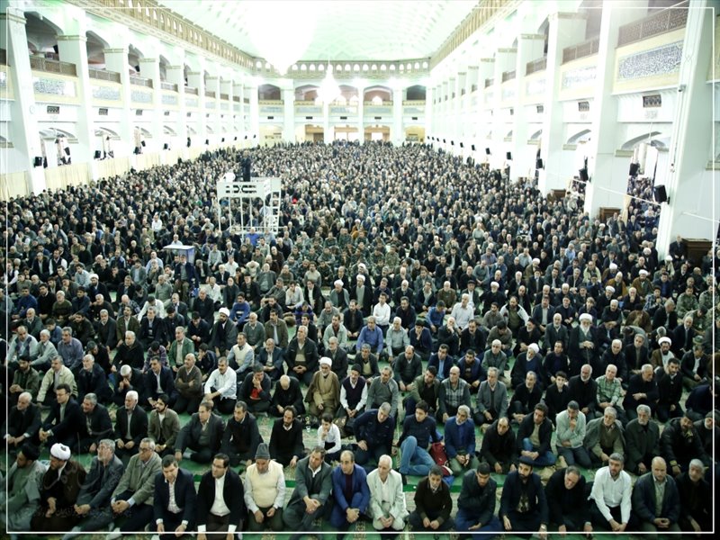 نماز جمعه تبریز به روایت تصویر