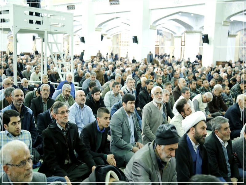 نماز جمعه تبریز به روایت تصویر