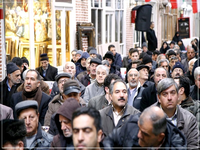مراسم یادواره شهدای قیام ۲۹ بهمن مردم تبریز