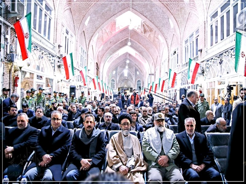 مراسم یادواره شهدای قیام ۲۹ بهمن مردم تبریز