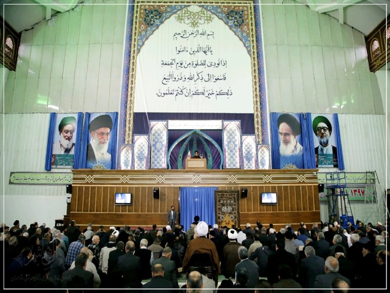 تصاویر نماز جمعه شهر تبریز