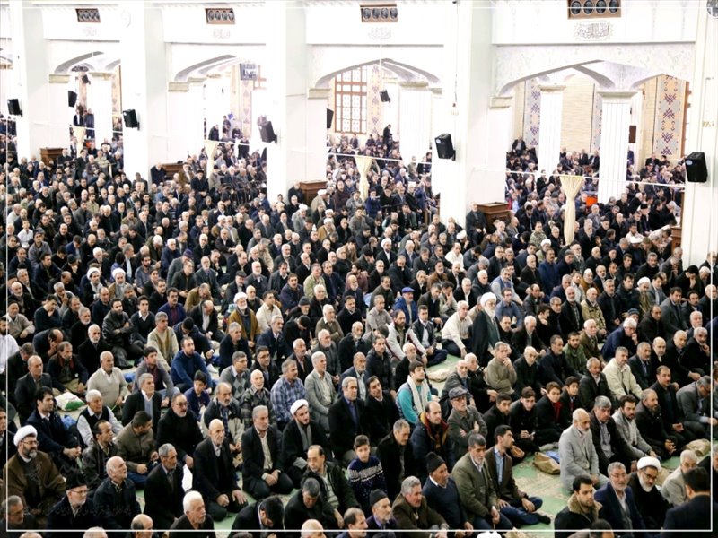 تصاویر نماز جمعه شهر تبریز