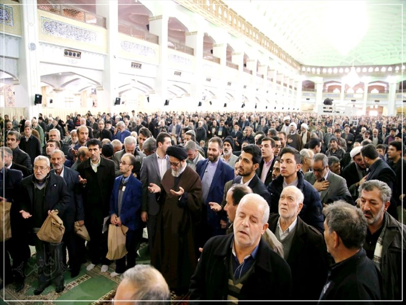 تصاویر نماز جمعه شهر تبریز