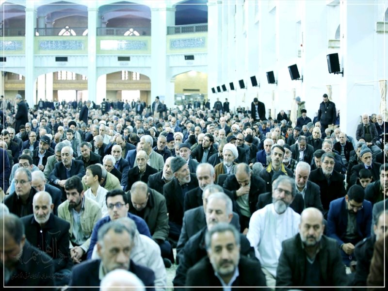 تصاویر آخرین نماز جمعه تبریز در سال ۹۷