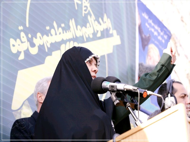 تجمع مردم ولایتمدار تبریز در حمایت از سپاه پاسداران