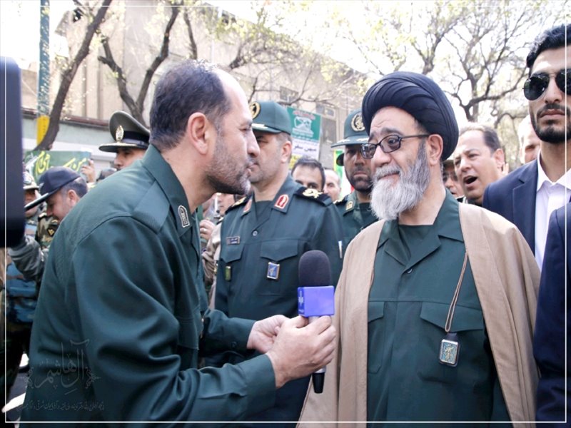راهپیمایی نمازگزاران تبریزی در محکومیت تحریم سپاه