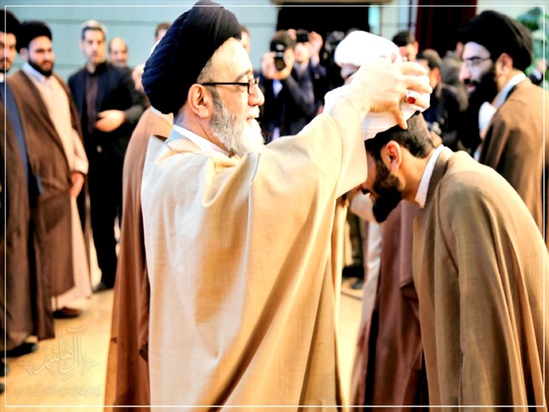 عمامه گذاری طلاب استان آذربایجان شرقی