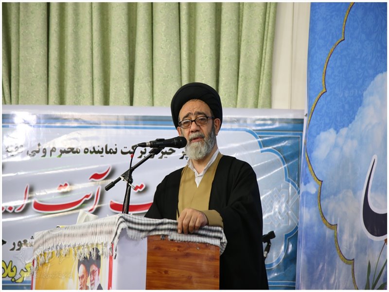 مراسم اولین سالگرد خاکسپاری شهدای گمنام شهر بخشایش