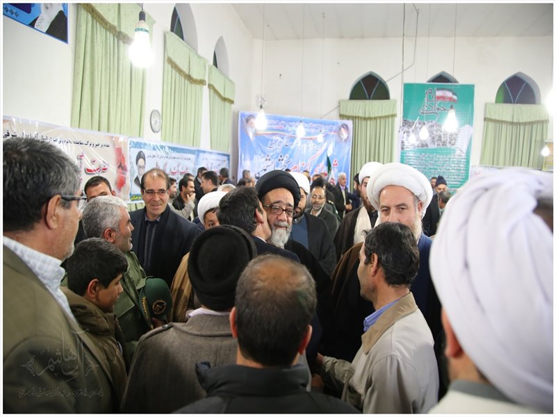 مراسم اولین سالگرد خاکسپاری شهدای گمنام شهر بخشایش
