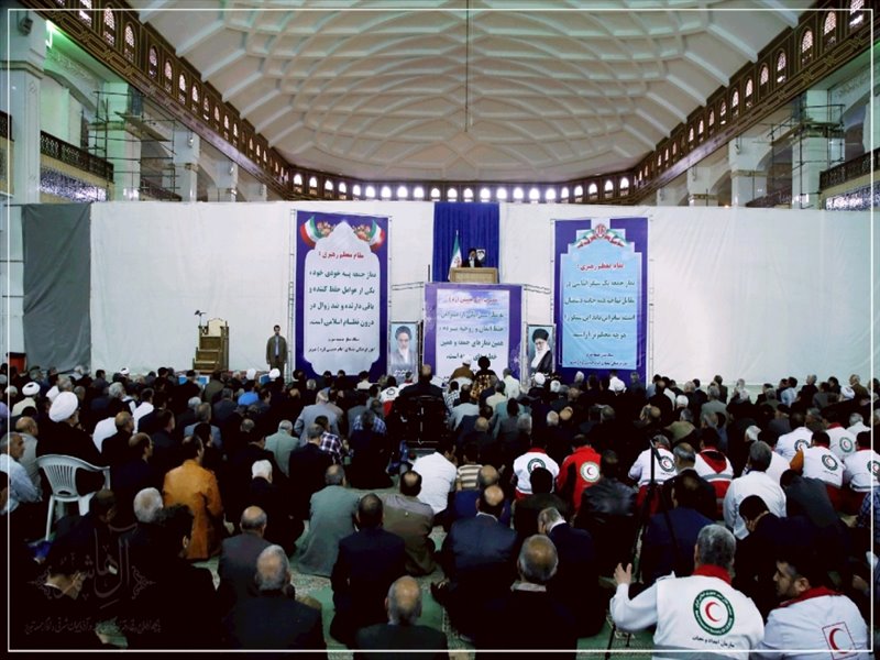 نماز جمعه تبریز به روایت تصویر