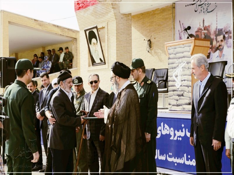 صبحگاه مشترک نیروهای مسلح در تبریز برگزار شد