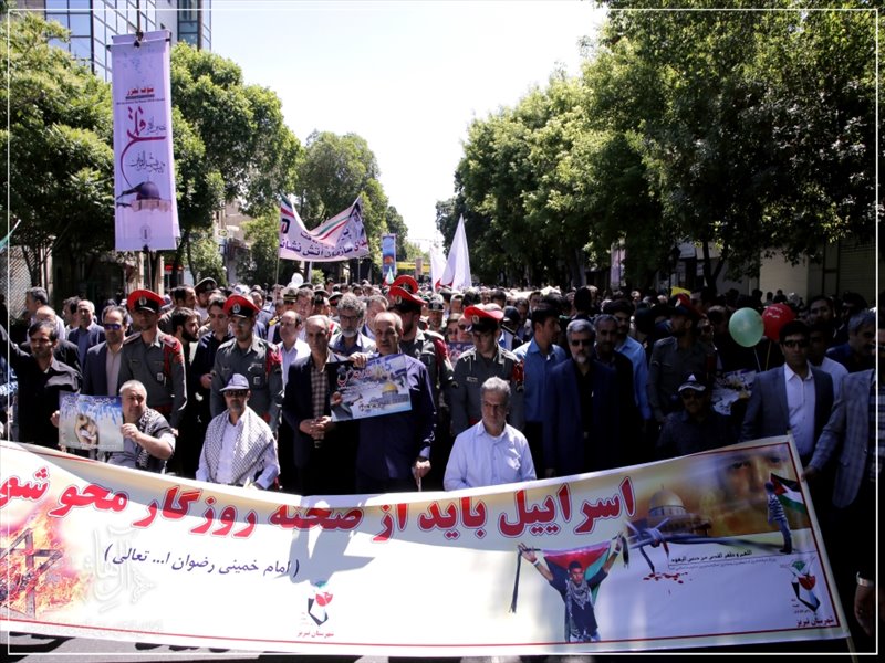 راهپیمایی روز جهانی قدس در تبریز