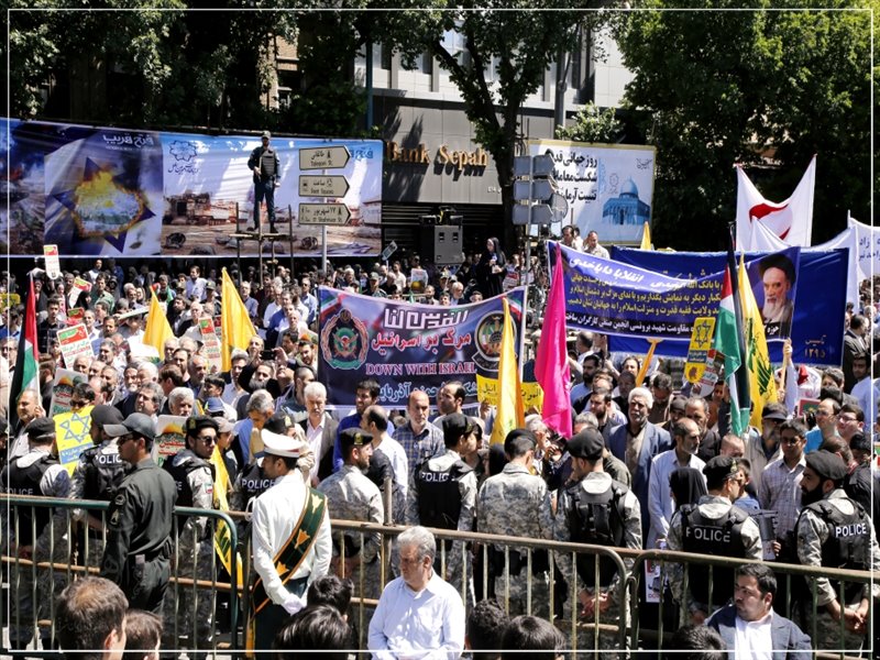 راهپیمایی روز جهانی قدس در تبریز