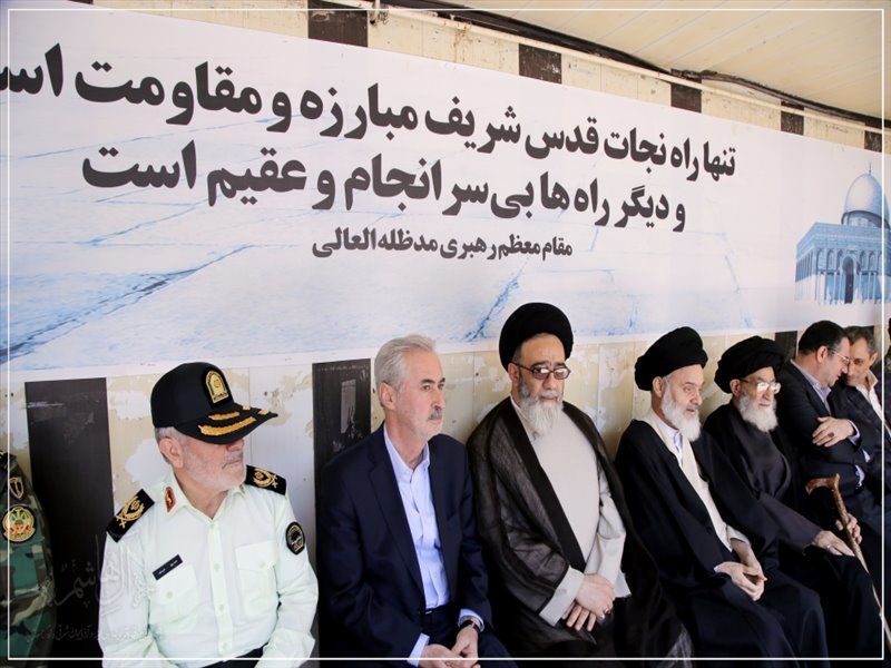 راهپیمایی روز جهانی قدس در تبریز