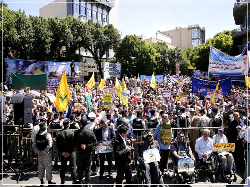 راهپیمایی روز جهانی قدس در تبریز