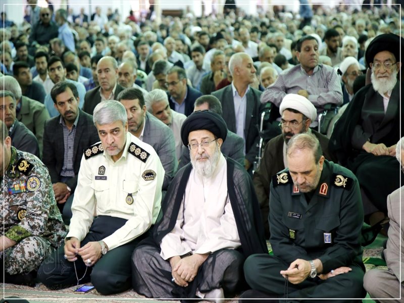 اقامه آخرین نماز جمعه ماه مبارک رمضان 1440 تبریز