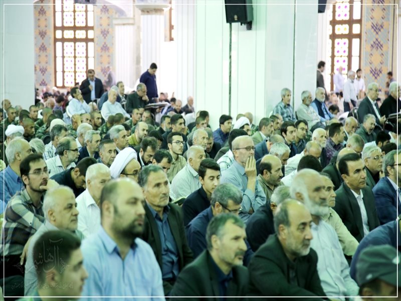 اقامه آخرین نماز جمعه ماه مبارک رمضان 1440 تبریز
